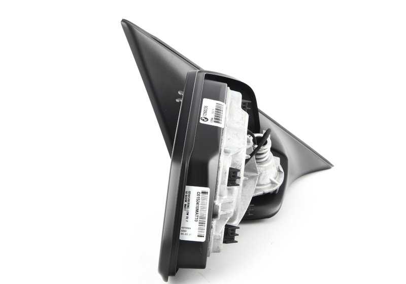 Espejo exterior derecho sin vidrio calentable OEM 51167268236 para BMW Serie 5 F10, F11. Original BMW.