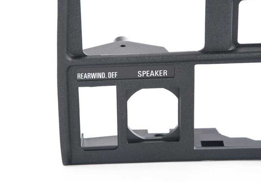 Placa frontal para BMW Serie 7 E23 (OEM 64111368462). Original BMW