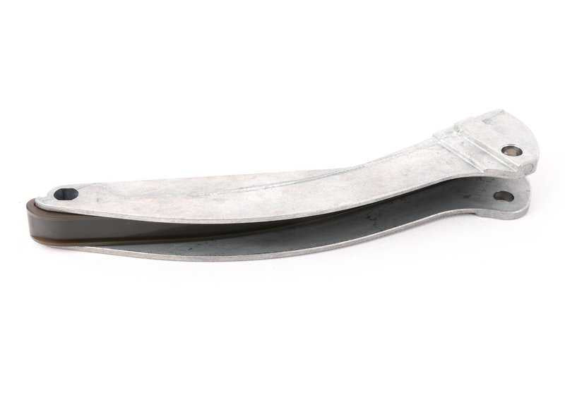 Guía de cadena distribución OEM 11317504451 para BMW E60, E61, E63, E64, E65, E66, X5 E53. Pieza original BMW.