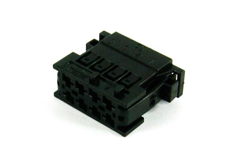 Conector de carcasa OEM 12527519956 para BMW E46. Original BMW.