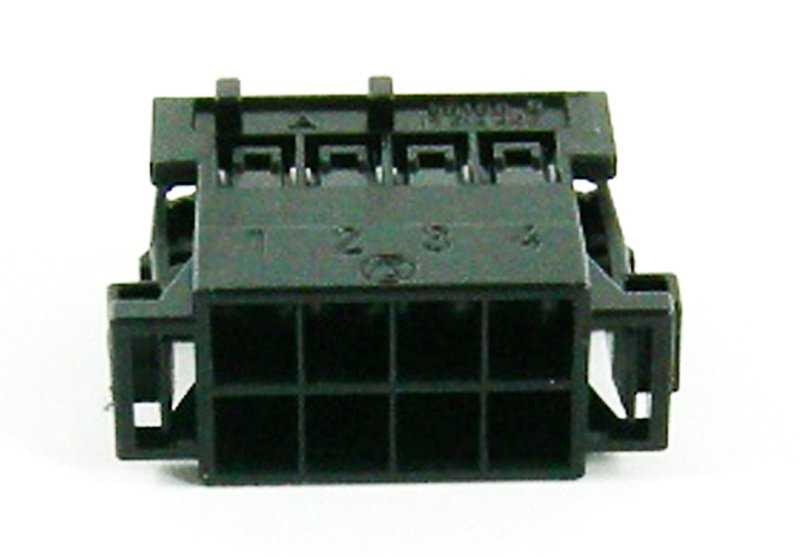 Conector de carcasa OEM 12527519956 para BMW E46. Original BMW.