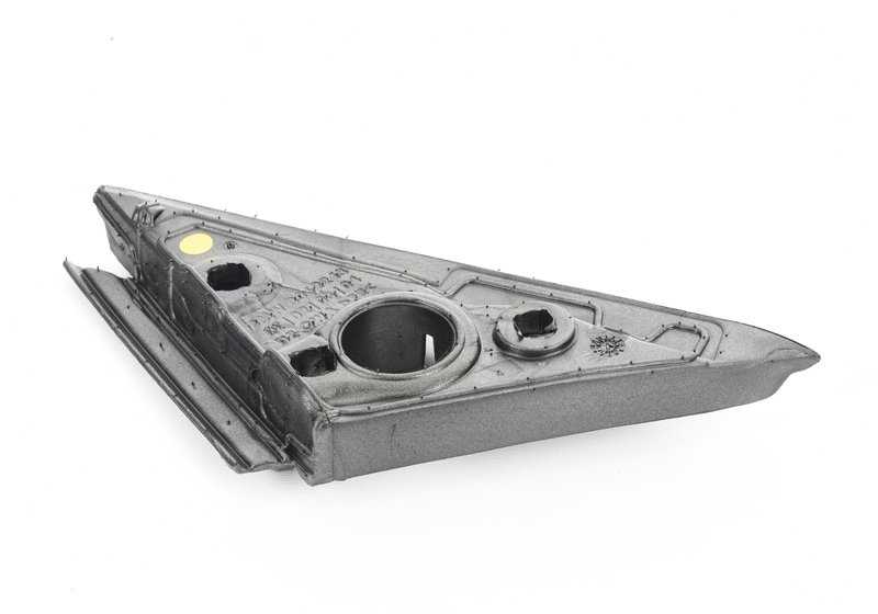 Junta de triángulo del retrovisor exterior izquierdo OEM 51338062243 para BMW F80, F82, F83. Original BMW.