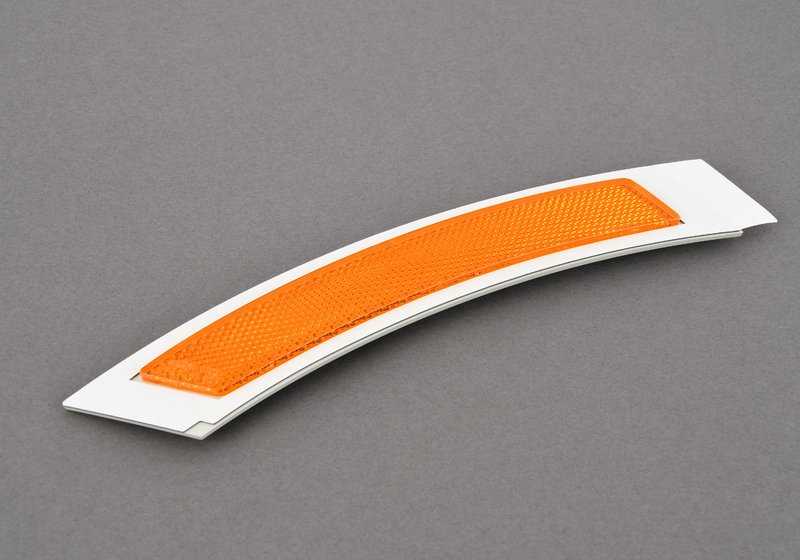 Reflector lateral izquierdo OEM 63147162313 para BMW E92, E93. Original BMW.