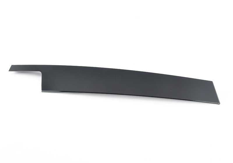 Cubierta B-Pilar exterior izquierda para BMW E84 (OEM 51332990877). Original BMW.