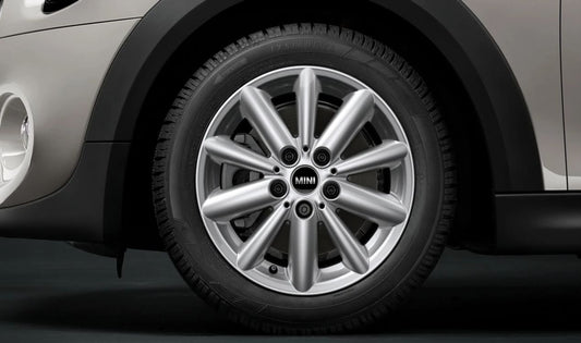 Rueda de invierno completa Radial Spoke 508 OEM 36115A1BF50 para MINI F56, F56 BEV, F56 LCI, F55, F55 LCI, Cabrio F57, Cabrio F57 BEV... y más. Original MINI.