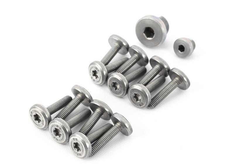 Kit de reparación del filtro de aceite OEM 24007855263 para BMW G87, G80, G81, G82, G83, F90, F91, F92, F93, F97, F98, F85, F95, F86, F96. Original BMW.
