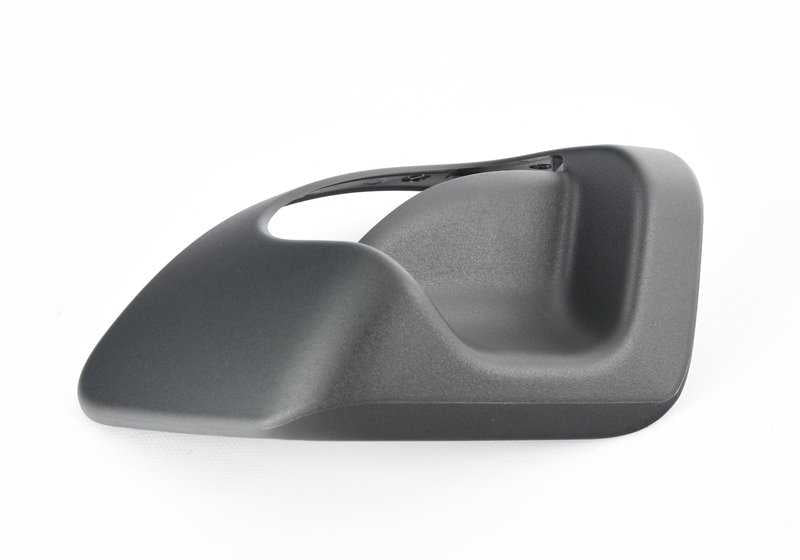 Embellecedor izquierdo de liberación respaldo asiento OEM 52106985581 para BMW E81, E82, E88, E92. Pieza original BMW.