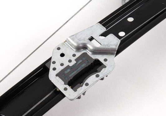 Alzacristales sin motor trasero izquierdo OEM 51357125059 para BMW X5 E53. Original BMW.