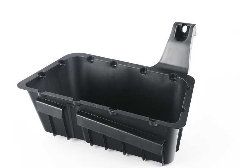 RIGHT BOOK COMPARTMENT WITH OEM SOIL 5147234948 FOR BMW F10, F10N, F18N. Original BMW.