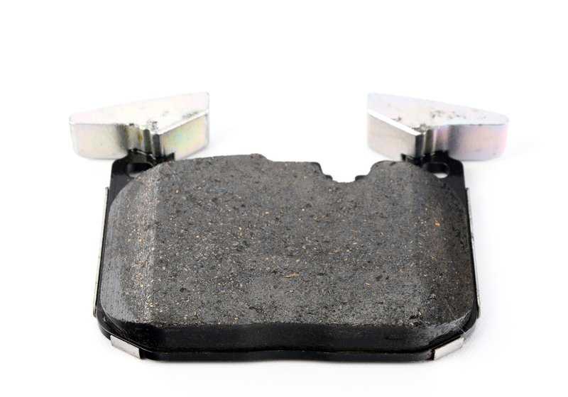 Juego de pastillas de freno sin amianto OEM 34106872334 para BMW i3 y i8 {I12, I15, i82Z21, i82Z22, i82Z41, i82Z42, i82Z61, i82Z62}. Compatible con modelos híbridos y eléctricos. Original BMW.