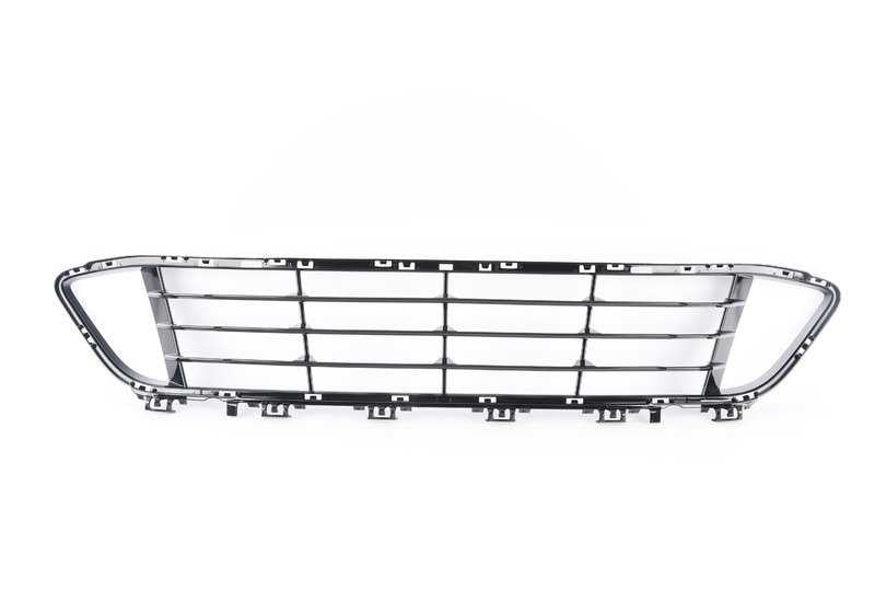 Rejilla central delantera abierta OEM 51117383353 para BMW X1 F48 y F49. Original BMW.