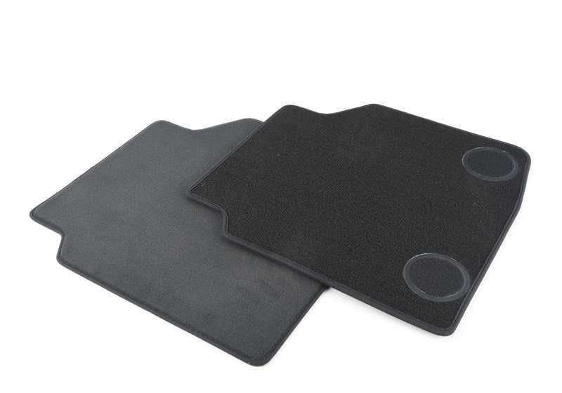 Juego de alfombrillas de velours OEM 51477337692 para BMW Serie 7 F02 y F02N (LCI xDrive). Incluye delanteras y traseras. Disponible en varios colores. Producto original BMW.
