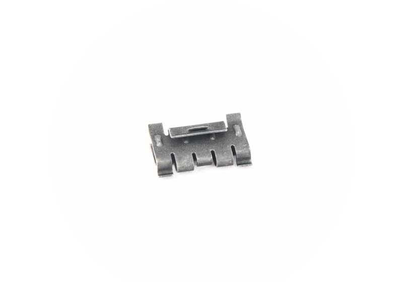 OEM Fixing Clip 51337072896 para BMW E60, E61, E70. Peça BMW original usada em molduras e juntas da porta da frente. Ideal para substituir clipes quebrados ou perdidos e garantir um fechamento correto. BMW original.