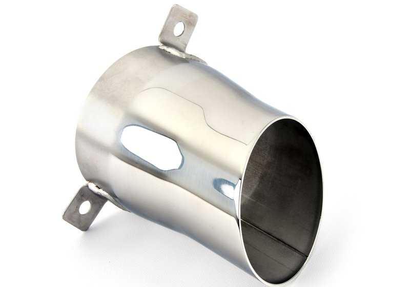 Moldura de escape izquierda OEM 51129813169 para MINI Countryman R60, Paceman R61. Original MINI.