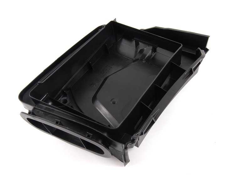 Carcasa inferior del microfiltro derecho OEM 64318379624 para BMW E39. Original BMW.