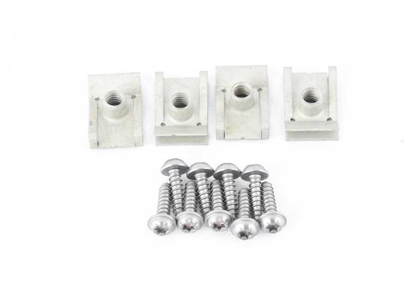 Kit de reparación soporte faro derecho OEM 63127262735 para BMW F07, F10, F11. Original BMW.