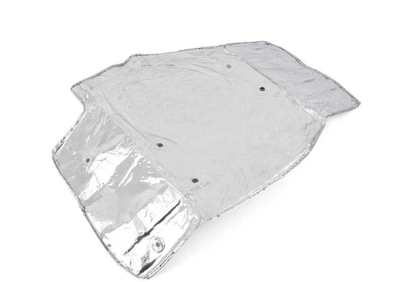 Aislamiento térmico izquierdo OEM 51481970471 para BMW Serie 8 E31 (840Ci, 850Ci, 850CSi). Original BMW.