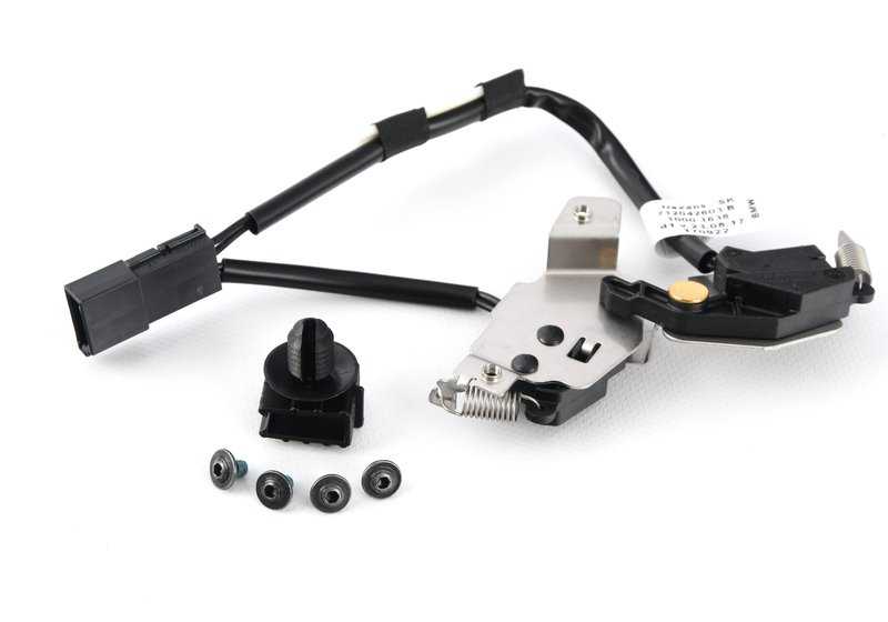 Cableado derecho para ayuda de carga OEM 54377353886 para BMW F33, F83. Original BMW.