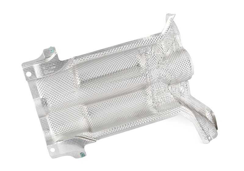 Aislante térmico para depósito de combustible OEM 51488040318 para BMW E90, E90N, E92, E92N, E93, E93N. Original BMW.