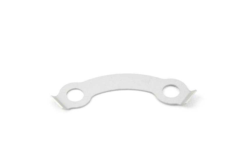 Chapa de fijación freno trasero OEM 34211235844 para BMW E30, E36, E34, E32, E31, Z1, Z3, E24. Pieza original BMW.
