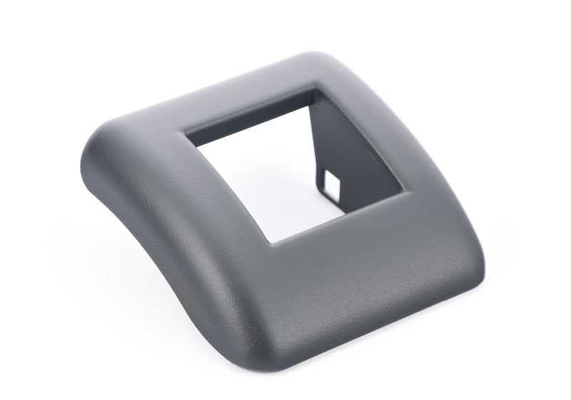 Tapa exterior derecha OEM 52208216266 para BMW E39 (todos los modelos compatibles). Color negro. Original BMW.