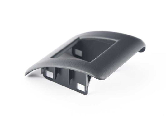 Tapa exterior derecha OEM 52208216266 para BMW E39 (todos los modelos compatibles). Color negro. Original BMW.