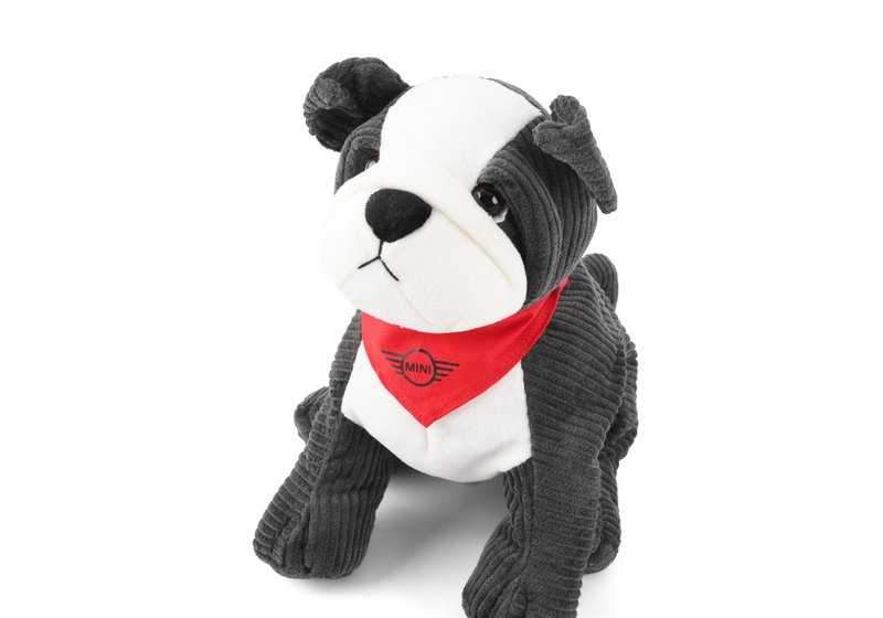 Peluche Mini Bulldog 2.0 Gris / Blanco. Original Recambios