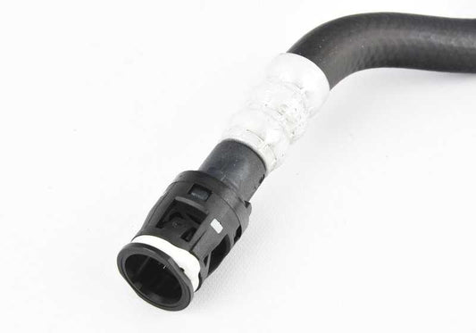 Tubo de retorno del refrigerante OEM 32416753821 para BMW Serie 7 E65 y E66 (735i, 735Li, 745i, 745Li, todos con motor N62). Compatible de 2001 a 2005. Original BMW.