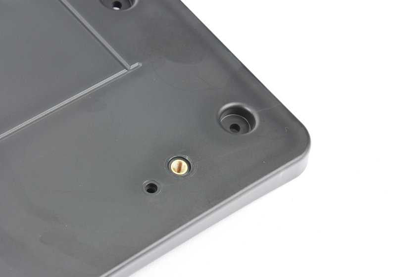 Soporte de matrícula OEM 51117293872 para BMW Serie 2 (F22, F23). Original BMW
