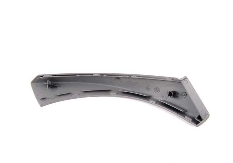 Embellecedor tirador puerta interior derecha OEM 51416971292 para BMW E90, E91, E92, E93. Original BMW.