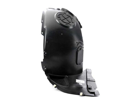 Guardabarros interior delantero derecho OEM 51717386956 para MINI F60 (Cooper, Cooper S, motores B36 y B38). Compatible con modelos producidos entre 2016 y 2024. Original MINI.