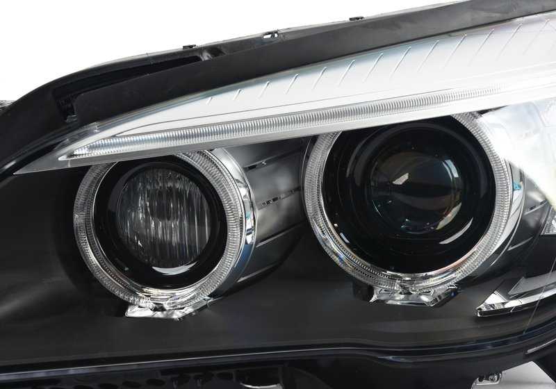 Faro izquierdo AHL-xenón OEM 63117348511 para BMW Serie 7 F01 LCI, F02 LCI, F04 Hybrid. Original BMW.
