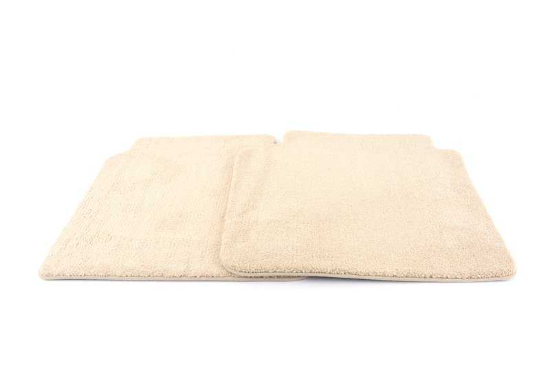 Alfombrillas de terciopelo OEM 51477427875 para BMW G11, G12. Original BMW.