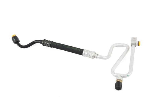 Tubo di pressione del compressore-condensatore per BMW E38 (OEM 64538378648). BMW originale