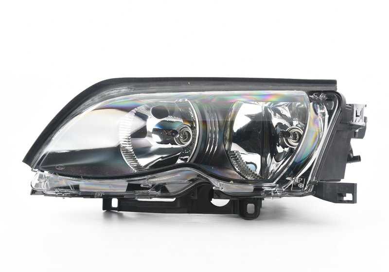 Faro delantero izquierdo OEM 63127165771 para BMW E46. Original BMW.