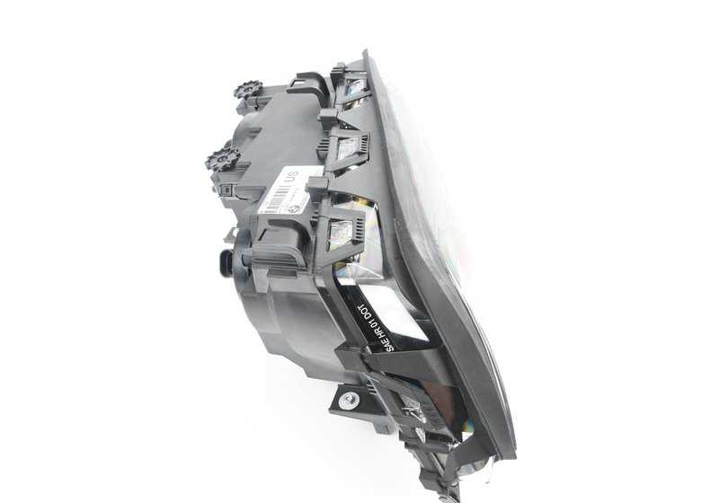 Faro delantero izquierdo OEM 63127165771 para BMW E46. Original BMW.