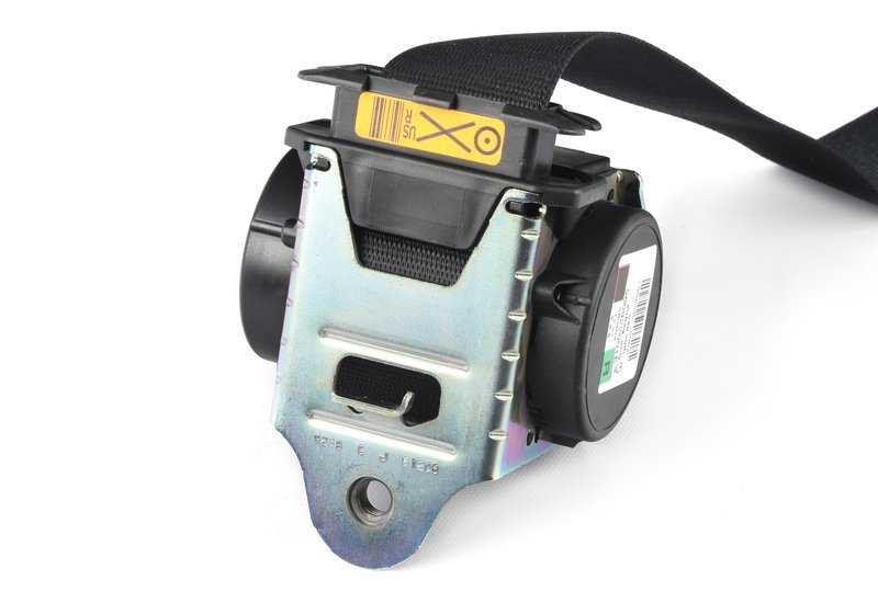 Cinturón de seguridad delantero derecho con limitador de fuerza OEM 72117068852 para BMW Serie 3 E46. Original BMW.