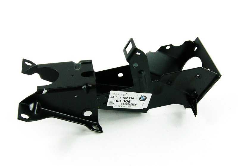 Soporte de pedal OEM 35111157728 para BMW E28. Original BMW.