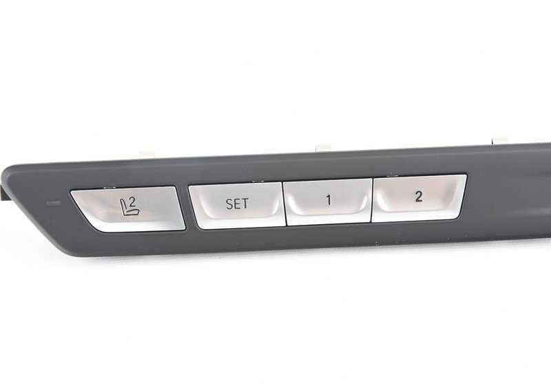 Mando control funciones asiento izquierdo OEM 61316826716 para BMW G11, G12. Original BMW.
