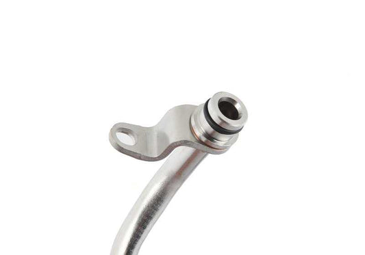 Tubo retorno refrigeración turbo OEM 11537563707 para BMW F01,F02,E71 con motor N54. Compatible con 740i, 740Li, xDrive35i. Original BMW.