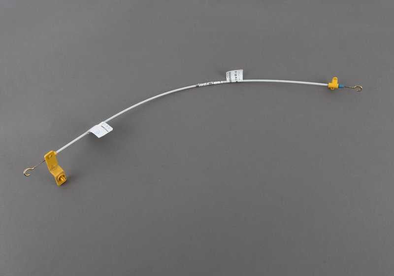 Cable tirador puerta izquierda OEM 51228231857 para BMW Serie 7 E38. Original BMW.