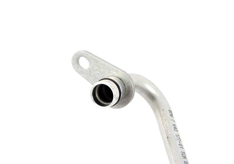 Tubo de ventilación del cárter al turbo OEM 11537643177 para BMW F20, F21, F22, F23, F30, F31, F34, F32, F33, F36, G30, G31, G32, G11, G12, G01, G02. Original BMW.