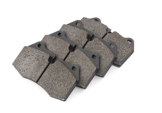 Juego de pastillas de freno sin amianto OEM 34116761254 para BMW E38. Original BMW.