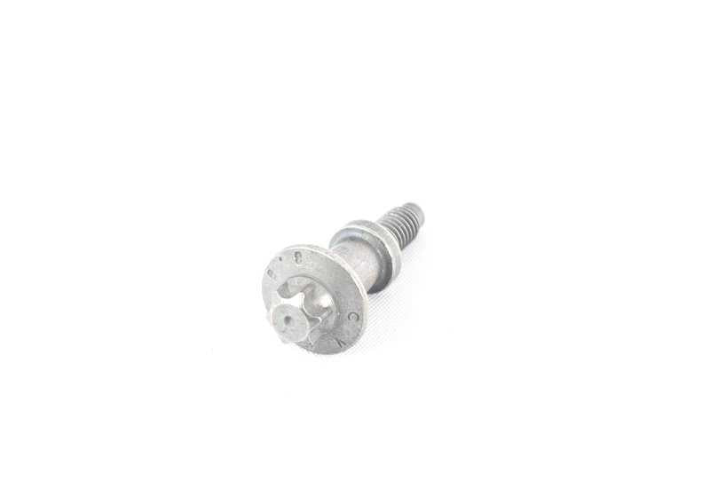 Tornillo brida M6x30 OEM 11129454322 para BMW F20, E82, E88. Compatible con motores N55 y B38M. Usado en tapa de balancines. Original BMW.