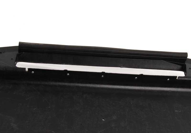 Pantalla del compartimiento del motor delantera para BMW Serie 5 E60, E61N (OEM 51758042975). Original BMW