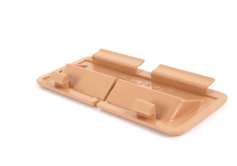 Cubierta de salida del cinturón para BMW E39, E38 (OEM 51468208259). Original BMW.