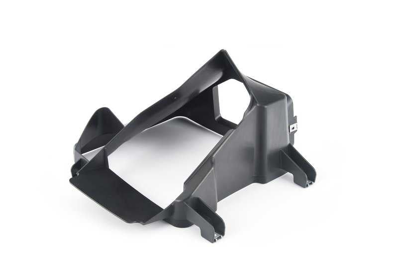Conducto de aire para radiador auxiliar derecho OEM 51748056320 para BMW F85, F86. Original BMW.