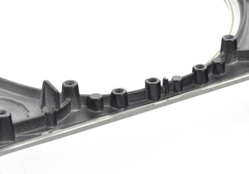 Embellecedor aluminio consola central OEM 51167053112 para BMW Z4 E85, E86. Acabado original en aluminio. Original BMW.