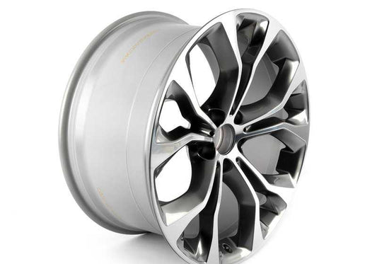 Pneu de liga de liga original BMW Design Y-Spoke 451 Bicolor 20 "OEM 36116853959 Para BMW X5 F15 e X6 F16. Ideal para o eixo dianteiro. Inclui tapacubos e parafusos. BMW original.