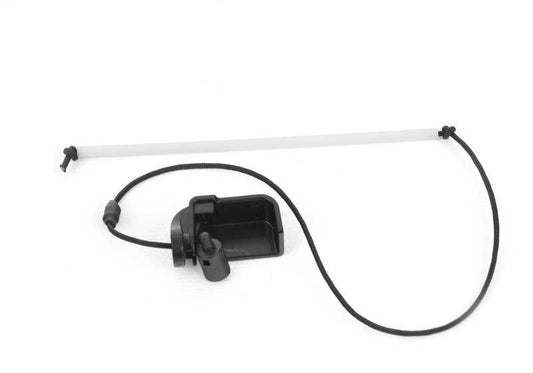 Cubierta cerradura con cable de tracción trasero OEM 51249878934 para MINI F56, F56 BEV, F55, F55 LCI... y más. Original MINI.